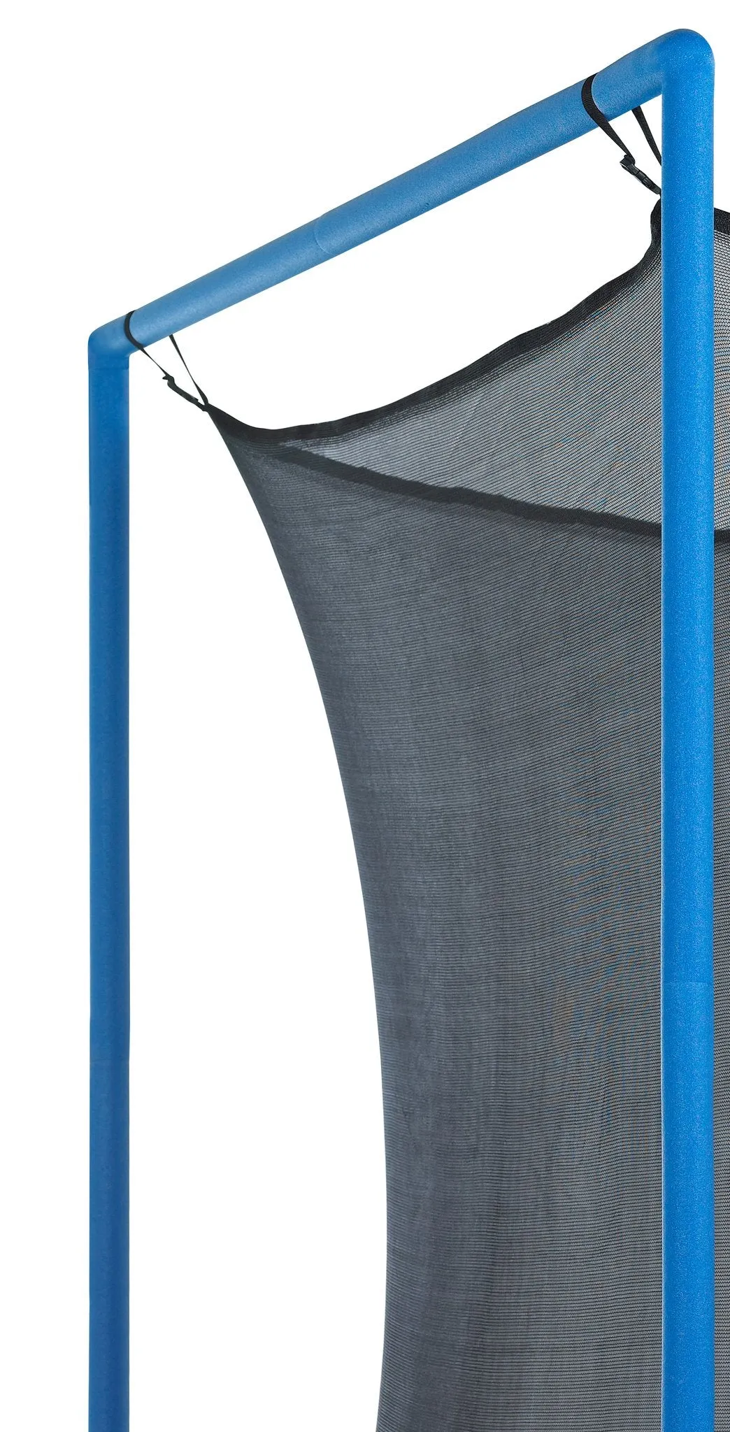 15' Trampoline Safety Enclosure Net Using 8 Poles or 4 Arches