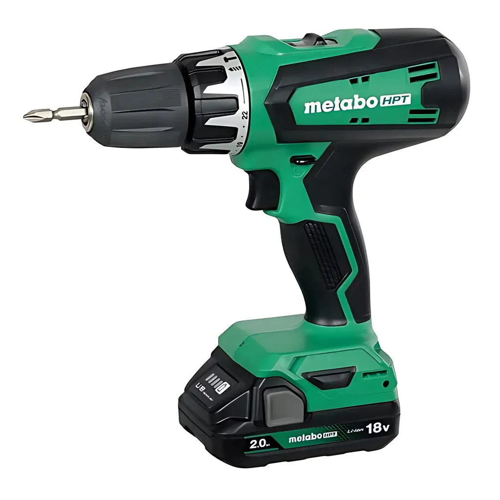 18V Brushed Hammer Drill and Impact Driver Combo Kit