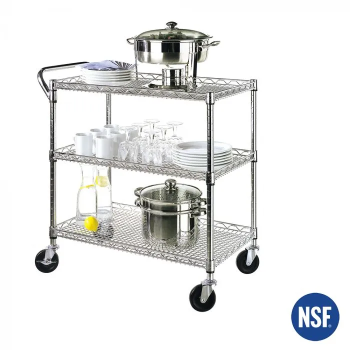 3-Tier NSF Utility Cart