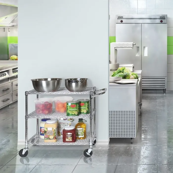 3-Tier NSF Utility Cart