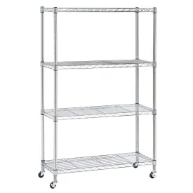4-Tier NSF Steel Shelving