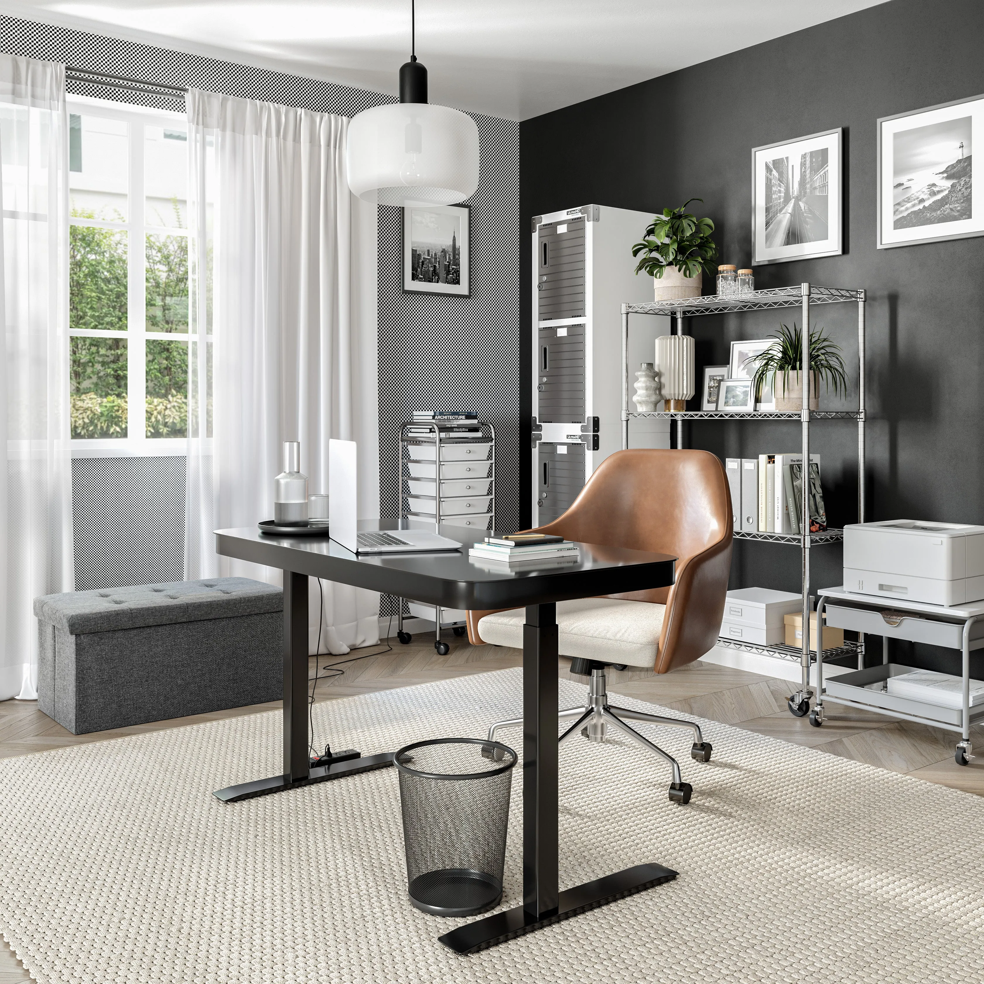 4-Tier NSF Steel Shelving
