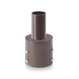 4" Round Pole Mount With 2-3/8" Vertical Tenon (V2)