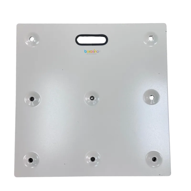 7' Borisino White Heavy Duty Steel Column Kit - Adjustable In Size | Free Shipping Not Available