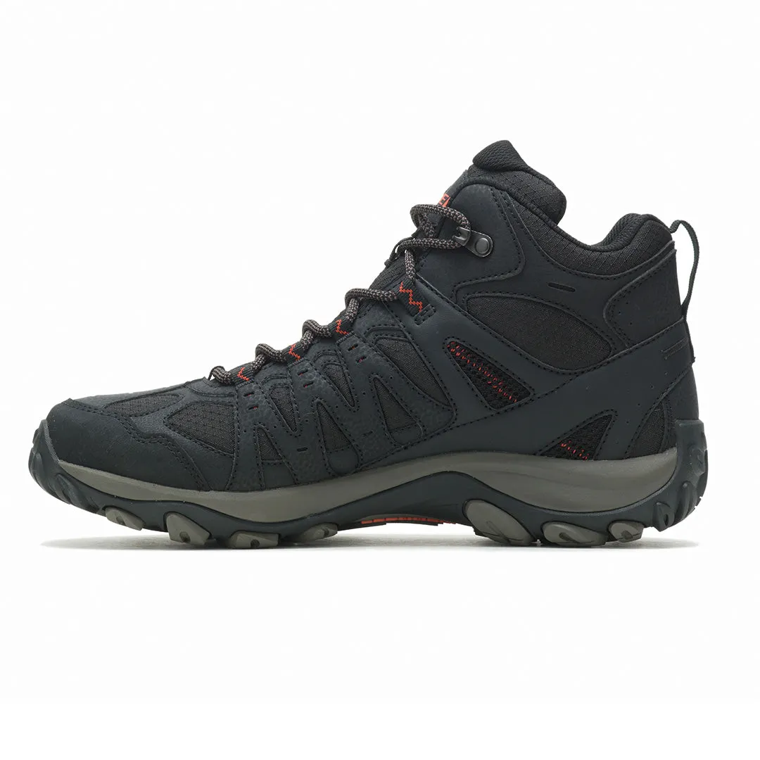 Accentor 3 Sport Mid Gore-Tex-Black/Tangerine Mens Hiking Shoes