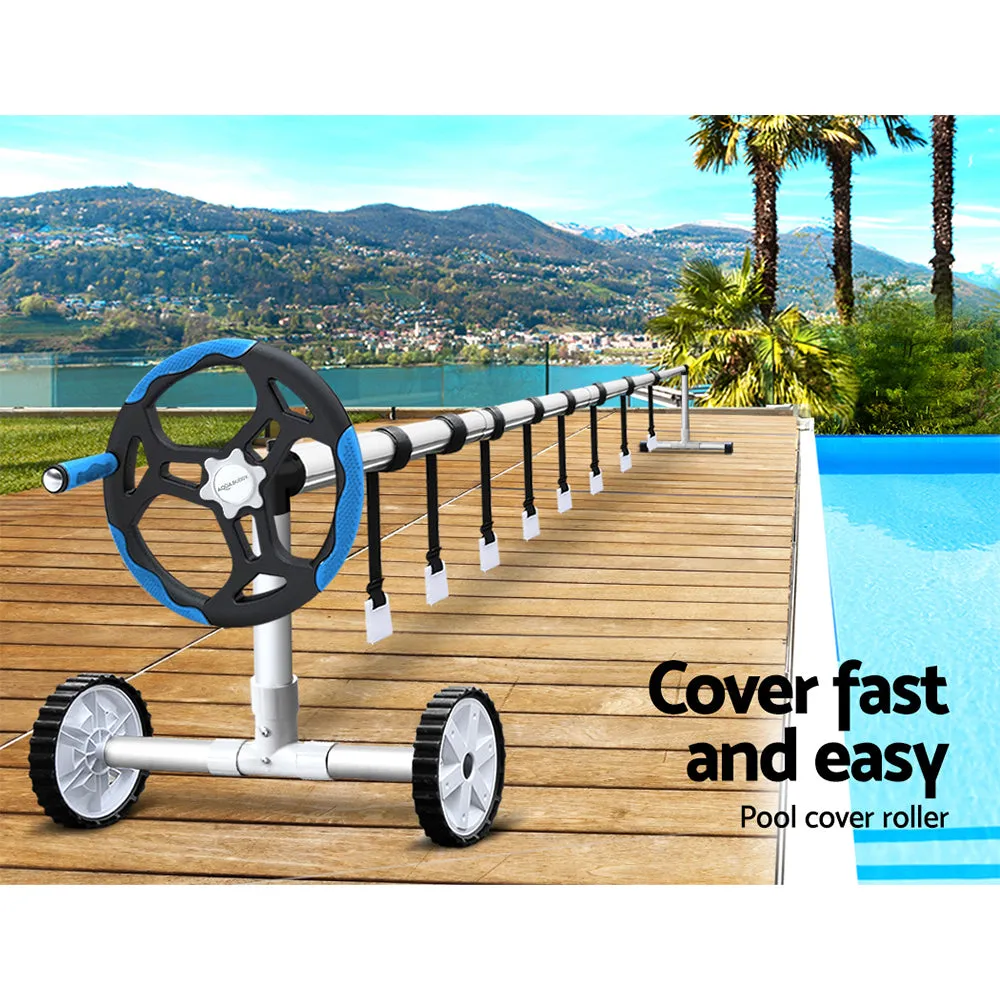 Adjustable Aluminium Pool Cover Roller, 5.5m - Aquabuddy