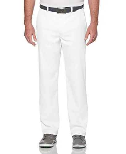 Callaway Men's Pro Spin 3.0 Stretch Golf Pants with Active Waistband (Waist Size 30 - 42 Big & Tall), Bright White, 40W x 32L