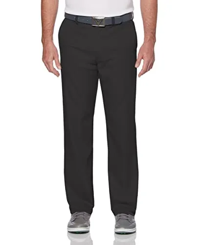 Callaway Men's Pro Spin 3.0 Stretch Golf Pants with Active Waistband (Waist Size 30 - 42 Big & Tall), Caviar, 52W x 32L Big Tall