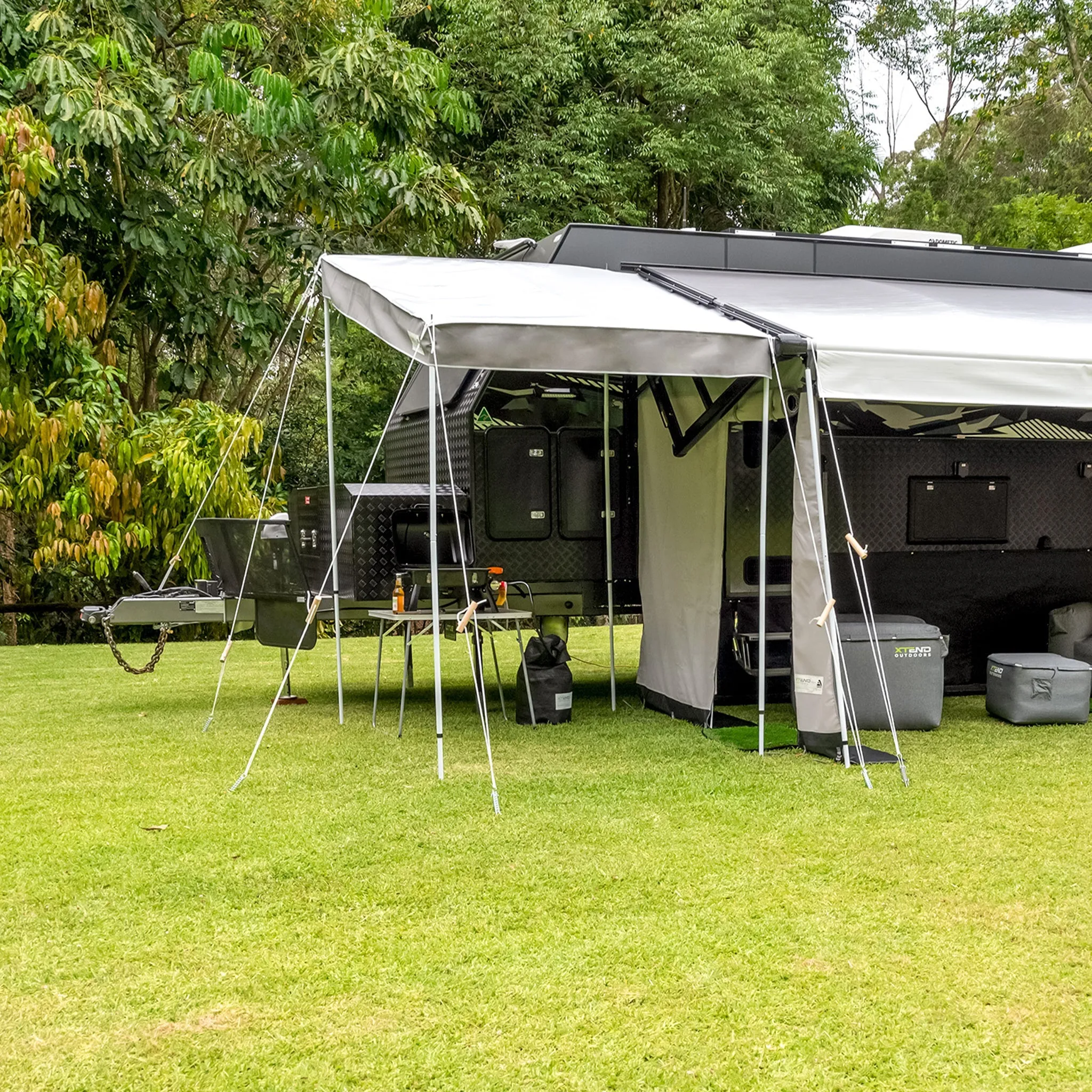Caravan BBQ Porch