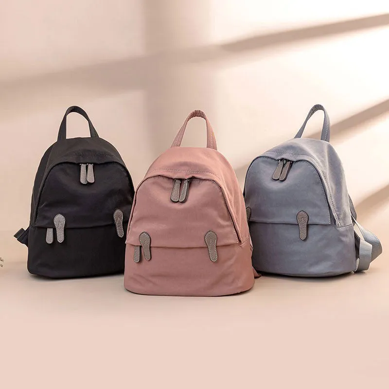 Chic Lightweight Durable Daypack with Elegant Contrast Trim and Stylish Front Pocket