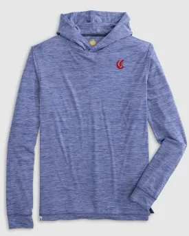 Cincinnati Reds Talon Performance Hoodie - Cooperstown Logo