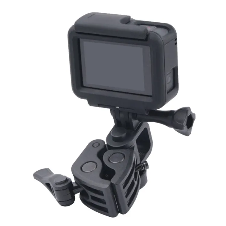 Clamp Mount Connecting Adapter Kit with Waterproof Back Cover for GoPro HERO6 /5