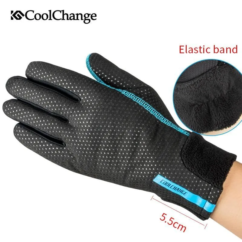CoolChange Cycling Full Finger Winter Waterproof Touch Screen Gloves