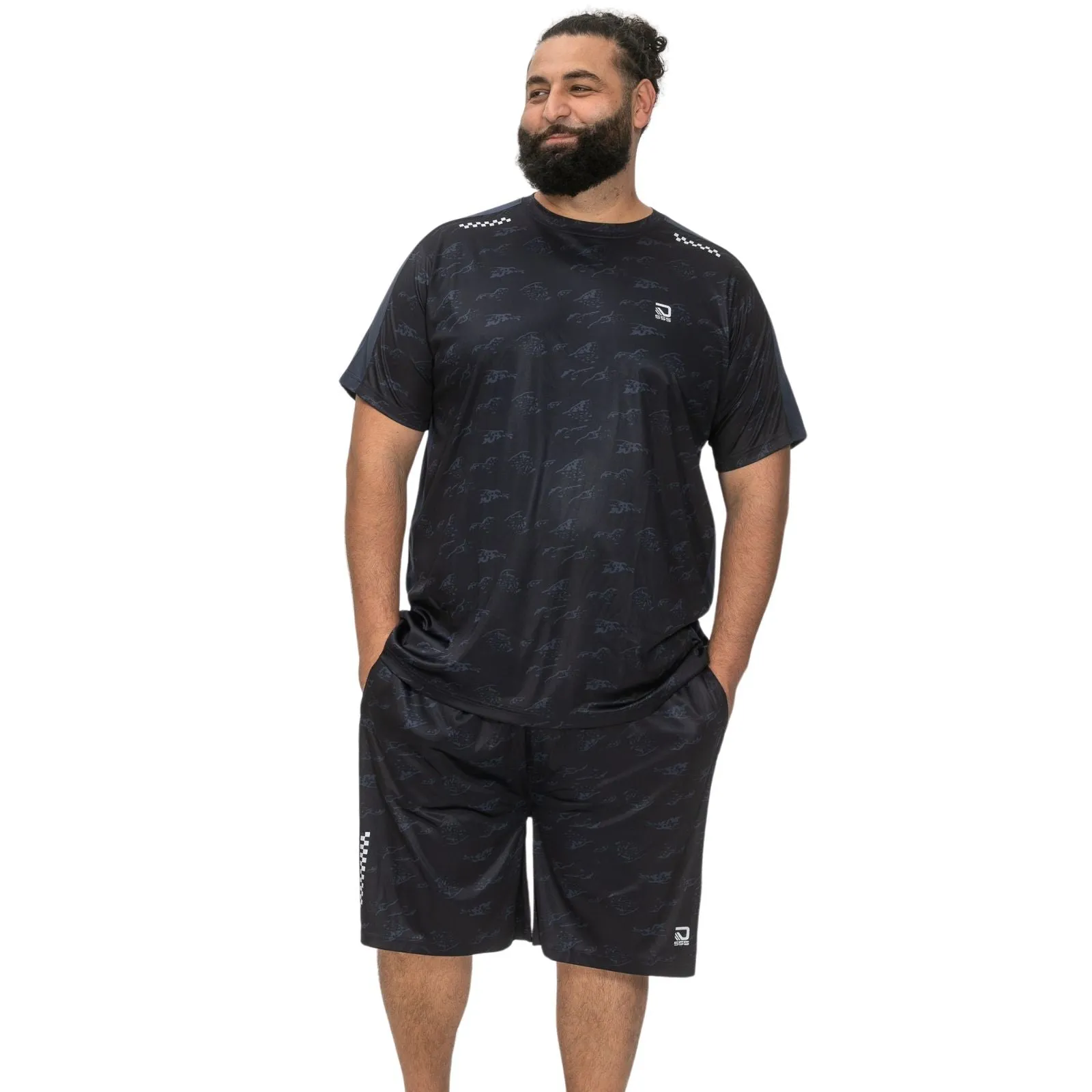 D555 Mens Solihull Big & Tall Short Sleeve T-Shirt