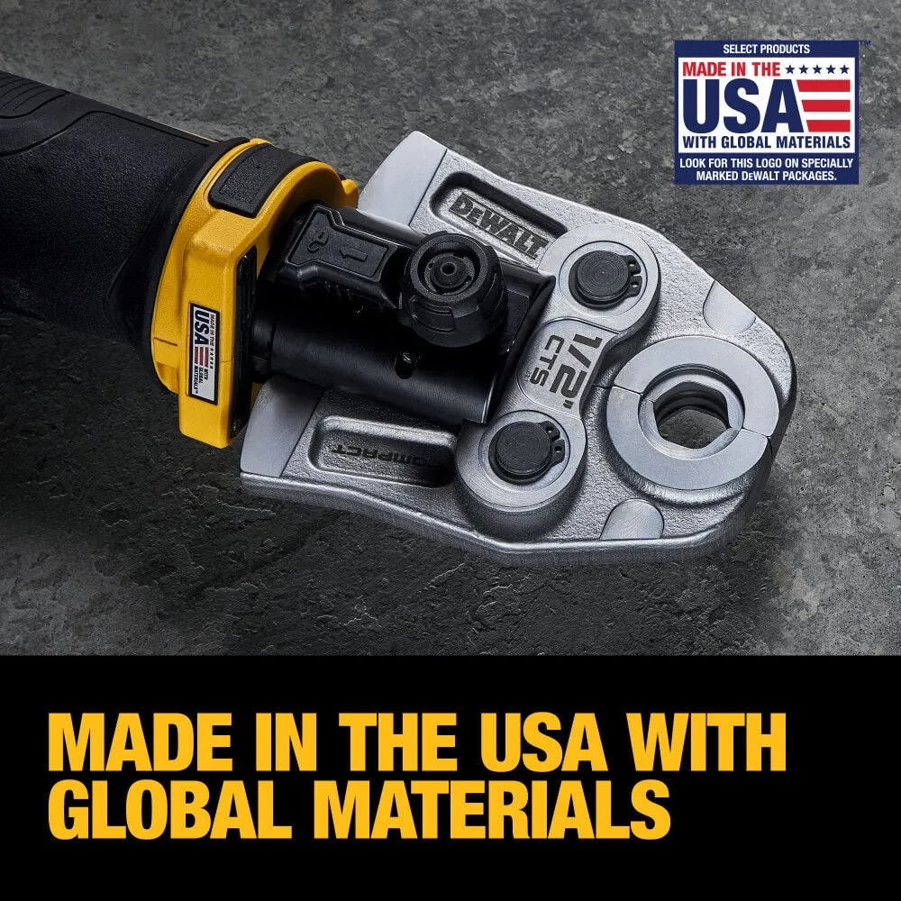 DeWALT 20V 1/2 In. to 1-1/4 In. Compact Press Tool Kit