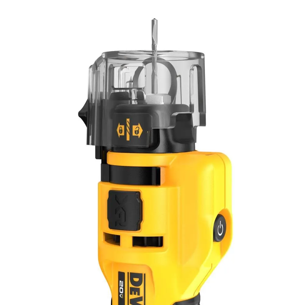 DeWALT 20V DCE555D2 MAX XR Drywall Cut Out Tool Kit