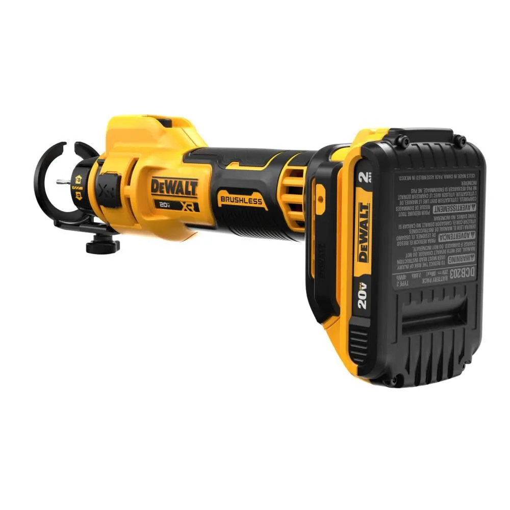 DeWALT 20V DCE555D2 MAX XR Drywall Cut Out Tool Kit