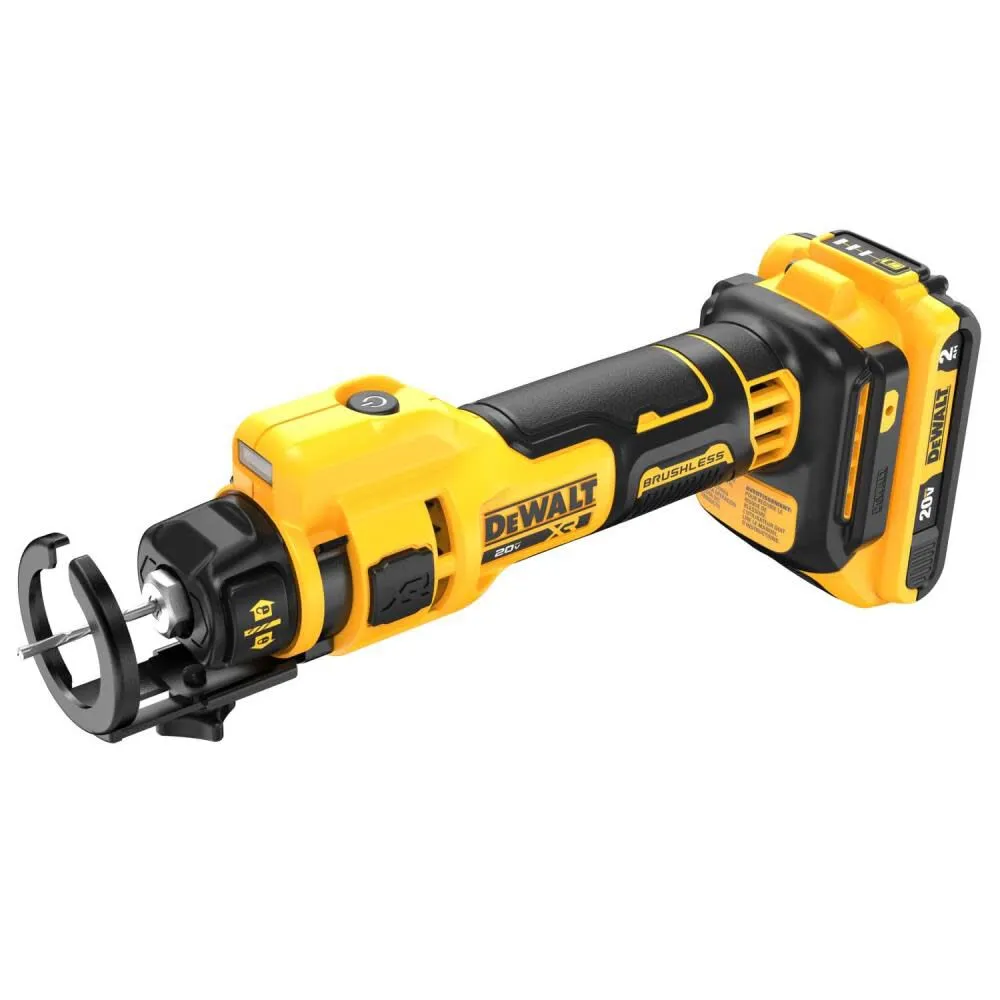 DeWALT 20V DCE555D2 MAX XR Drywall Cut Out Tool Kit