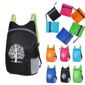Durable Folding Packable Lightweight Travel Hiking Backpack Daypack