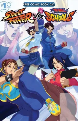 FCBD 2025 - Street Fighter vs Rivals Schools #1 2025 Free Comic Book Day Special Edition