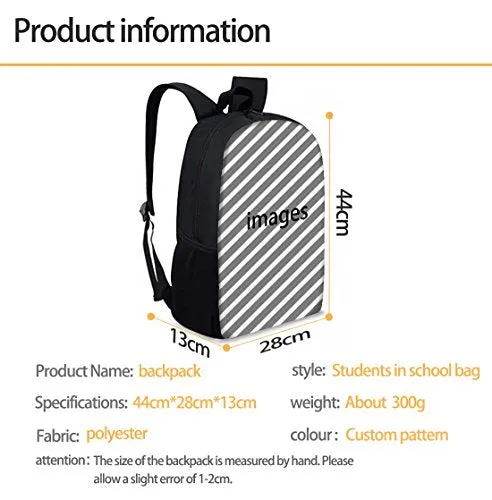Freewander Cute Animal Pet School Backpacks Colorful Kids Backpack