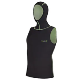 Frogskins Unisex "Quick Dry" Sleeveless Thermal Hooded Top