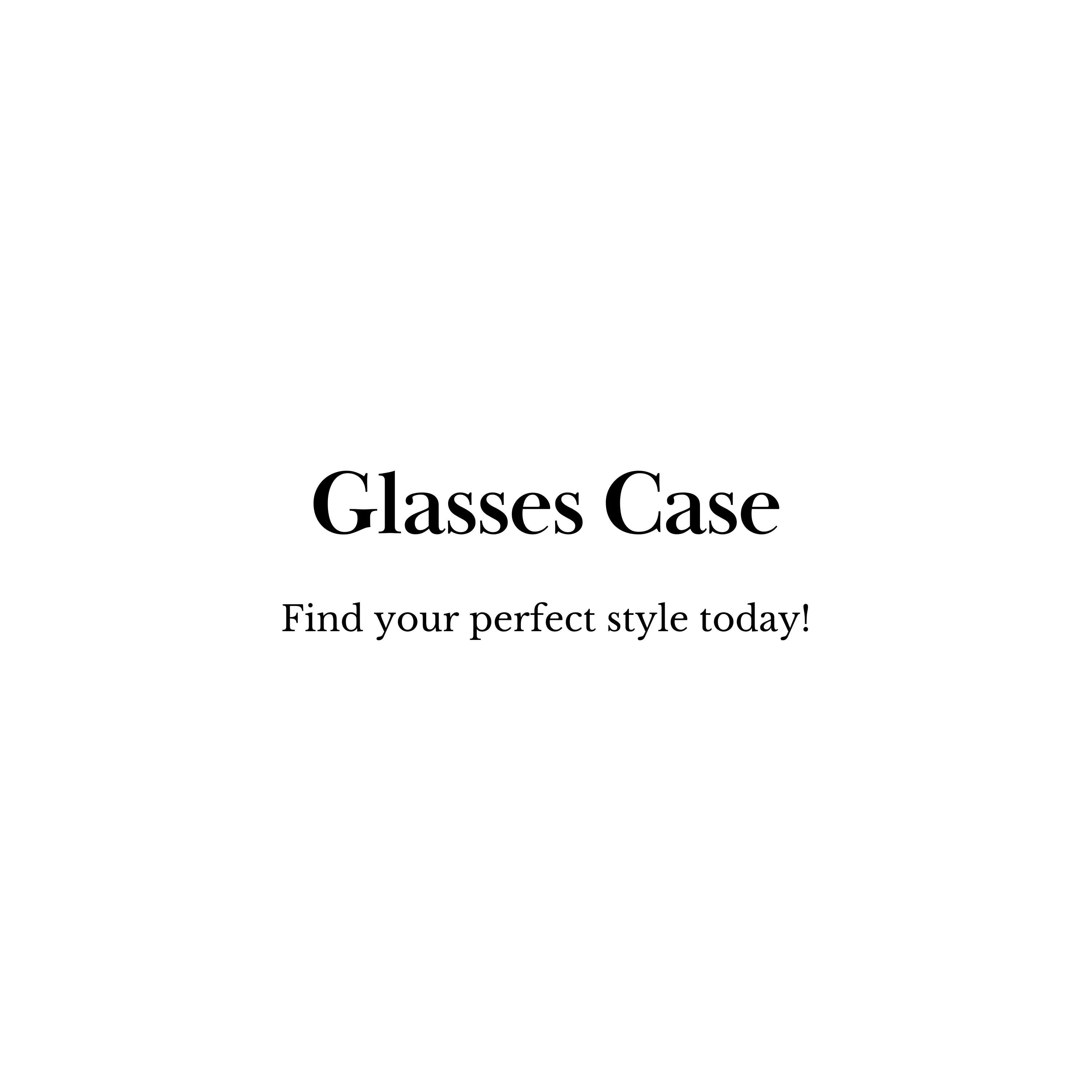 Handmade Cowhide Leather Eyeglass Case - Durable Hard Shell Protection