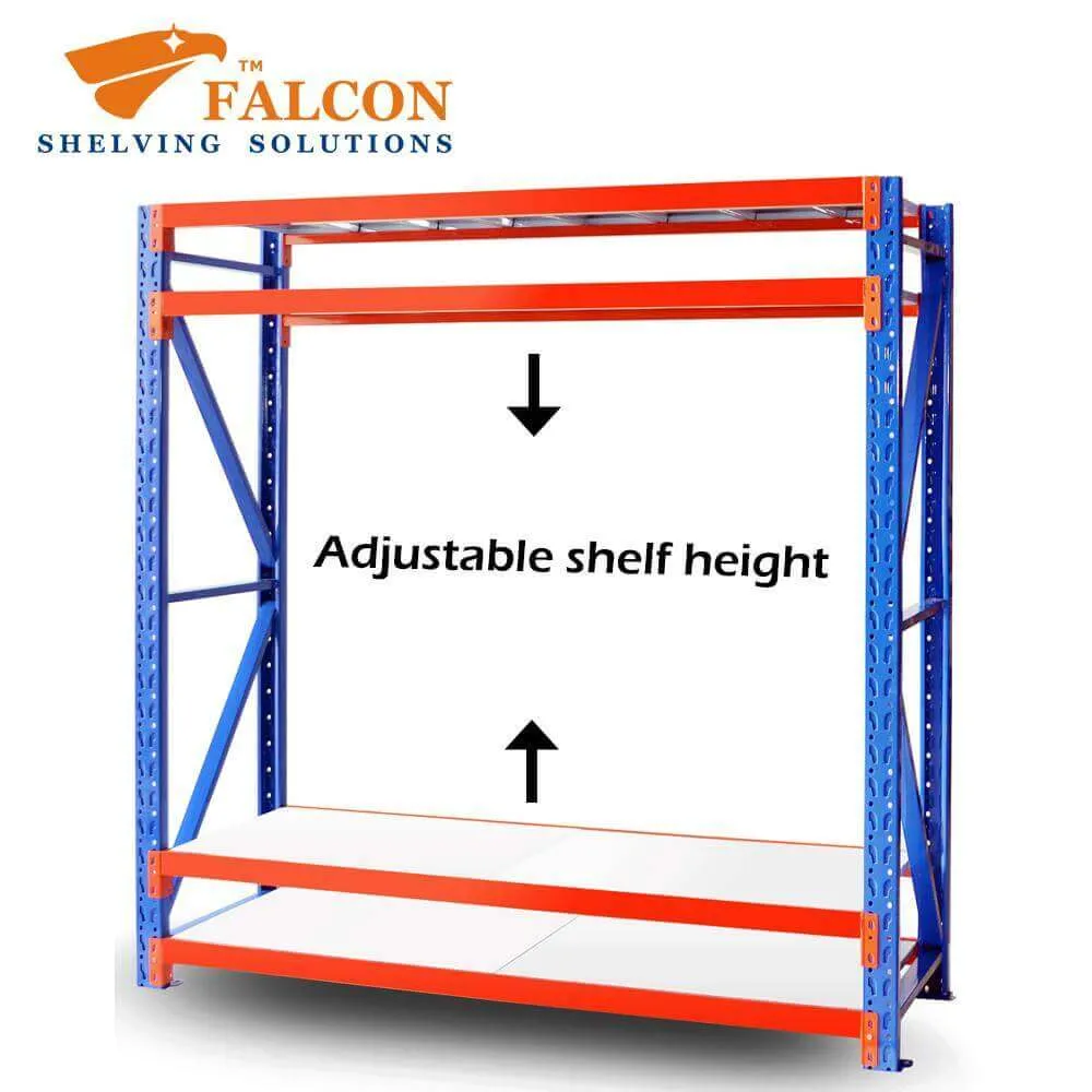 Heavy Duty Shelving 1.0mWx0.6mDx2.7mH Addon 300Kg/L