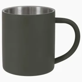 Highlander Tuff Insulated Camping Mug 300ml Grey