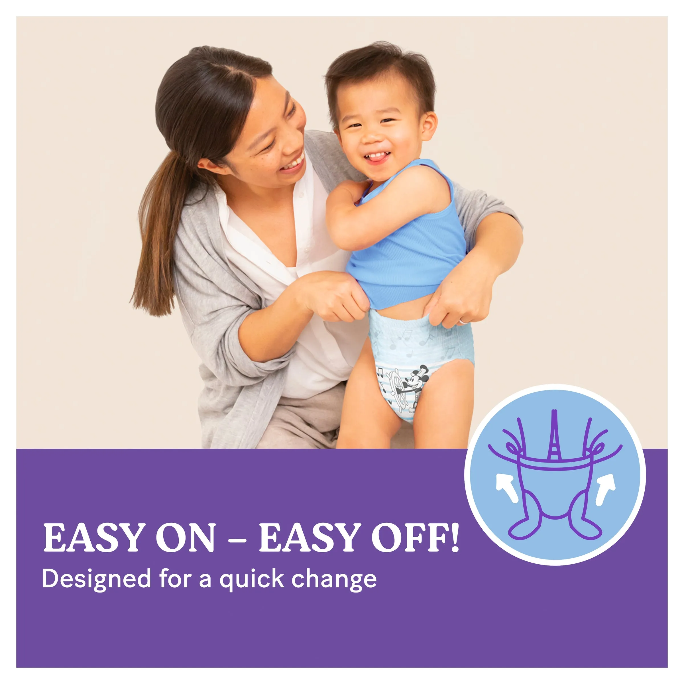 Huggies Ultra Dry Nappy Pants Boys Size 4 (9-14kg) 20 Pack