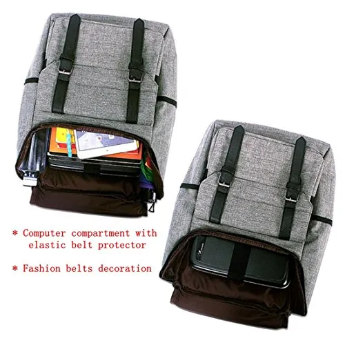 Laptop Outdoor Backpack Travel Hiking Rucksack Camping Knapsack Shoulder Schoolbag Blue