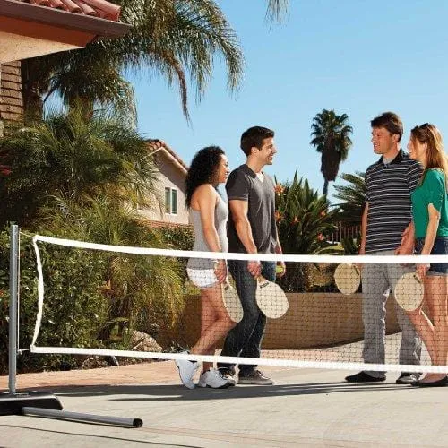 Lifetime 90421 Pickleball, Badminton, & Quickstart Tennis Net Set