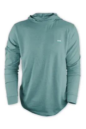 Live Forever Golf: Sunrise Lightweight Performance Hoodie - Meadowbrook