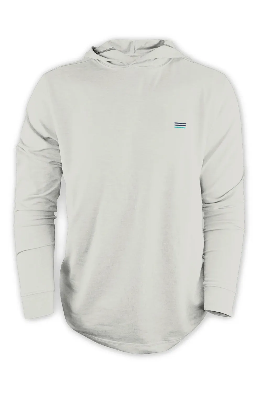 Live Forever Golf: Sunrise Lightweight Performance Hoodie - Sand Dune
