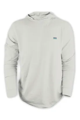 Live Forever Golf: Sunrise Lightweight Performance Hoodie - Sand Dune