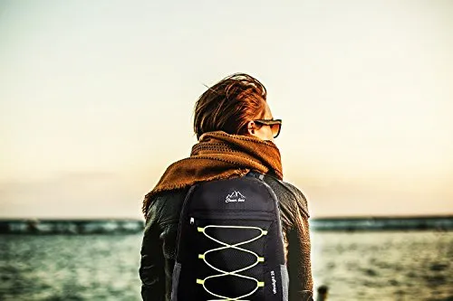 Lumbor37 Ultra Lightweight Packable Backpack, Durable Waterproof Travel Hiking Backpack, Small