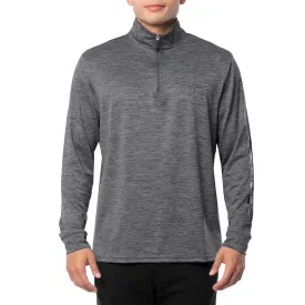 Men's Grey Lightweight Quarter Zip