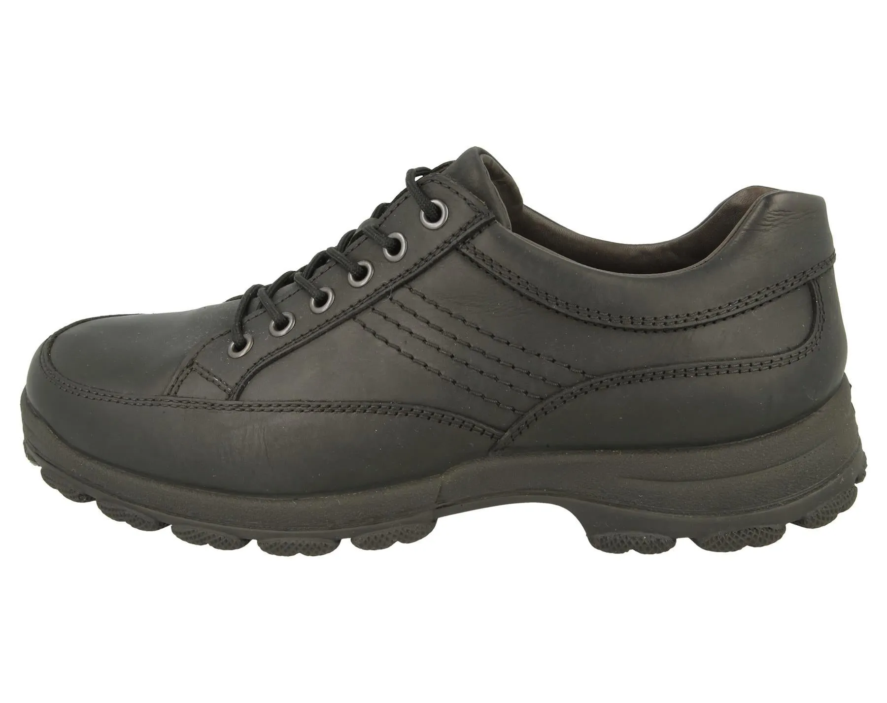 Mens (Istanbul) 6V Wide Fit By Db Shoes in Black W/Proof Nubuck