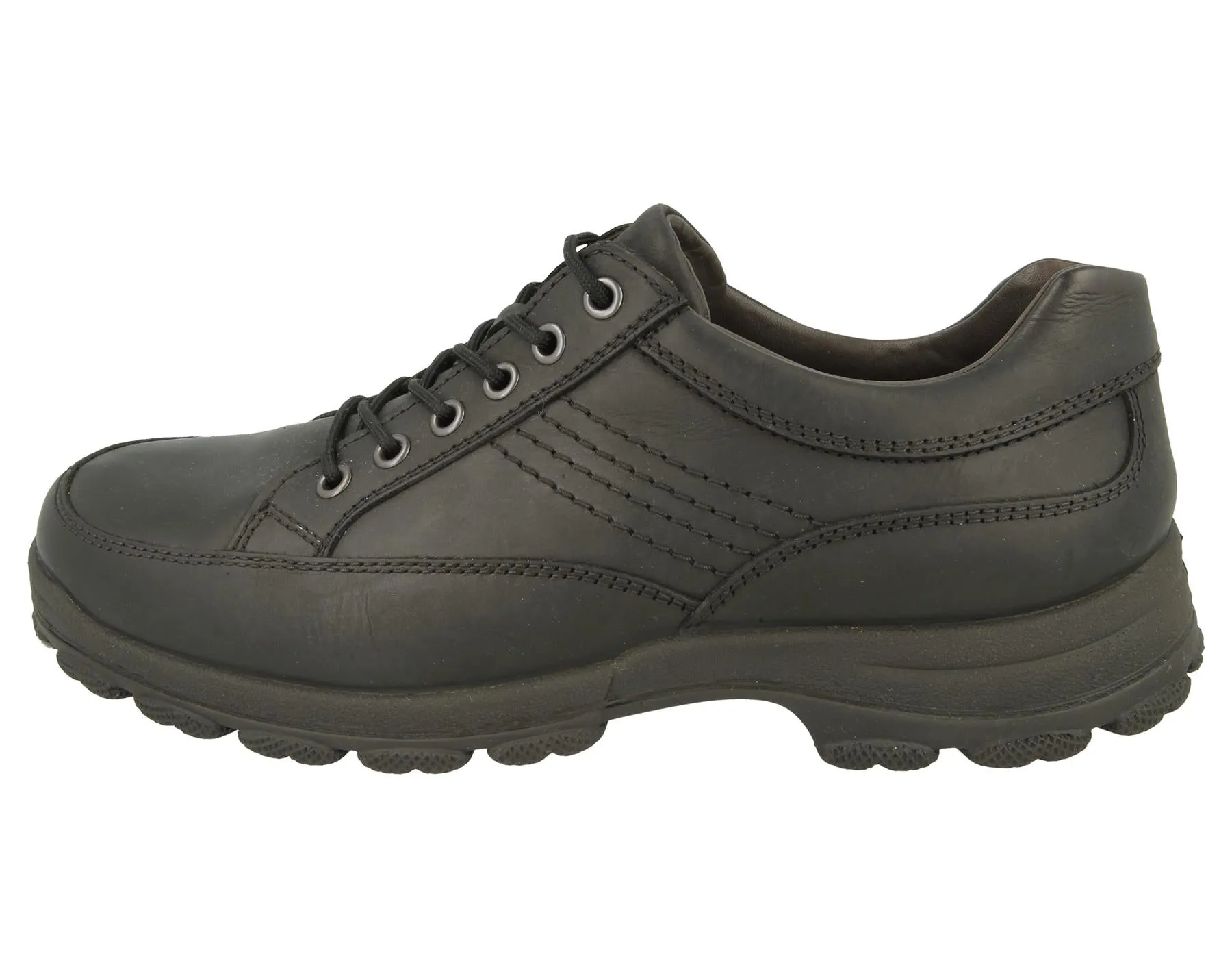 Mens (Istanbul) 6V Wide Fit By Db Shoes in Black W/Proof Nubuck