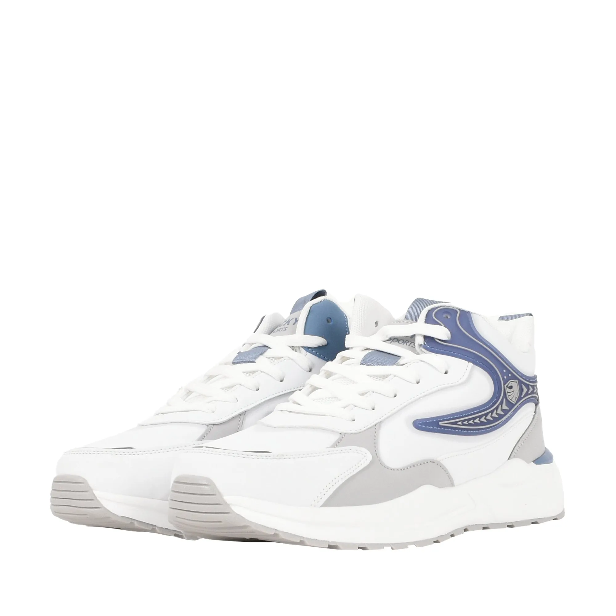 Mens Mid-Top Breathable Sneakers