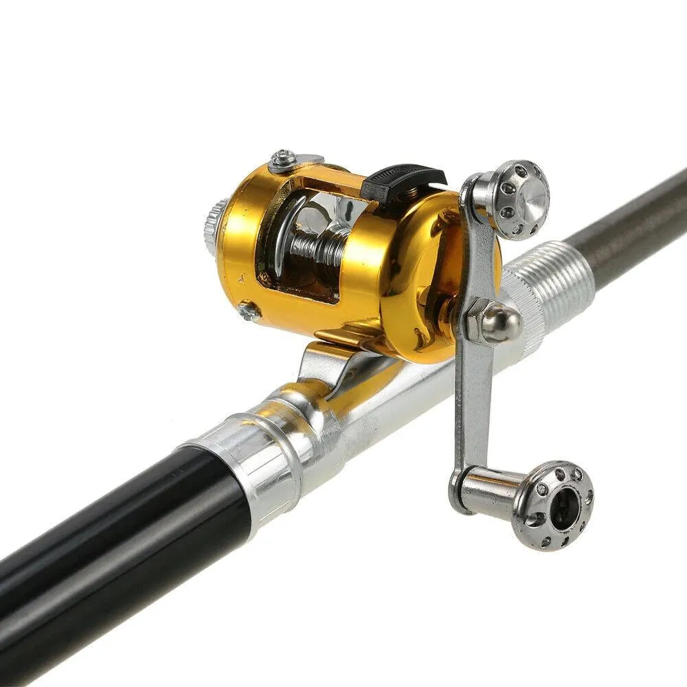 Mini Telescopic Pen Fishing Rod   Reel