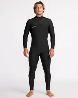 Modulator 4/3Mm Long Sleeve Back zip Wetsuit - BLACK