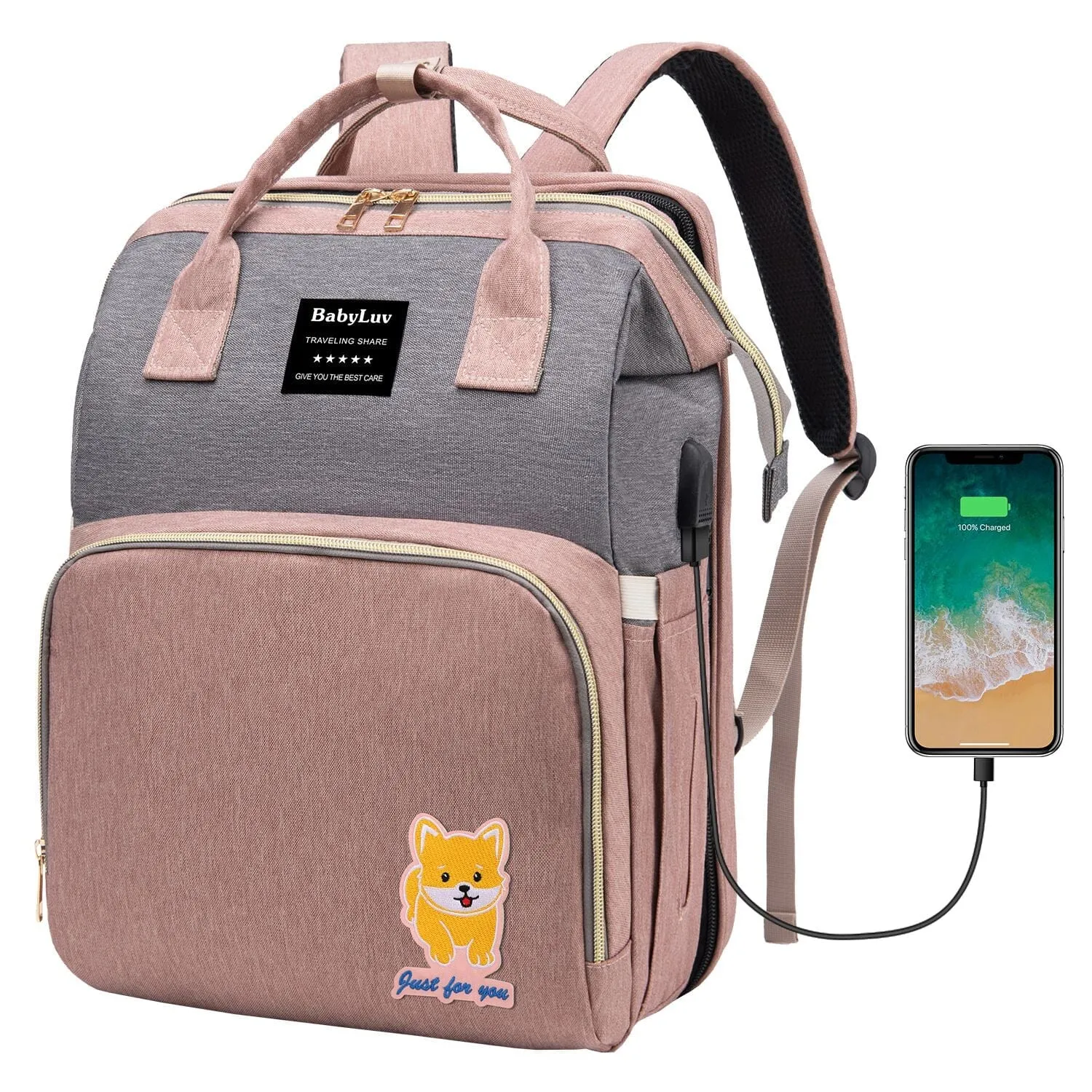 Multifunctional Diaper Bag Backpack