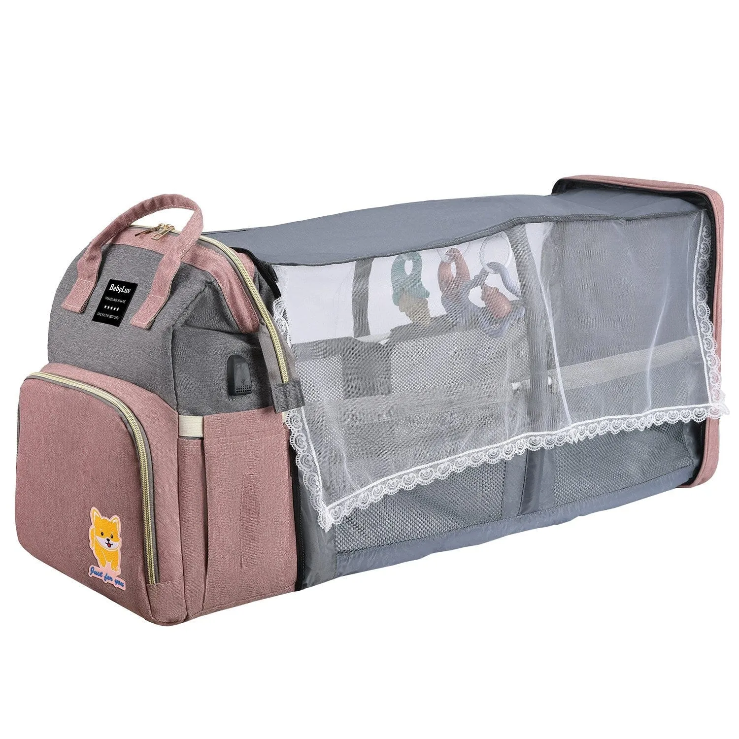 Multifunctional Diaper Bag Backpack