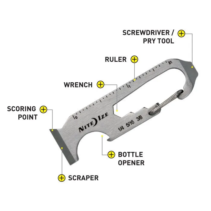 Nite-Ize DoohicKey keychain pocket tool