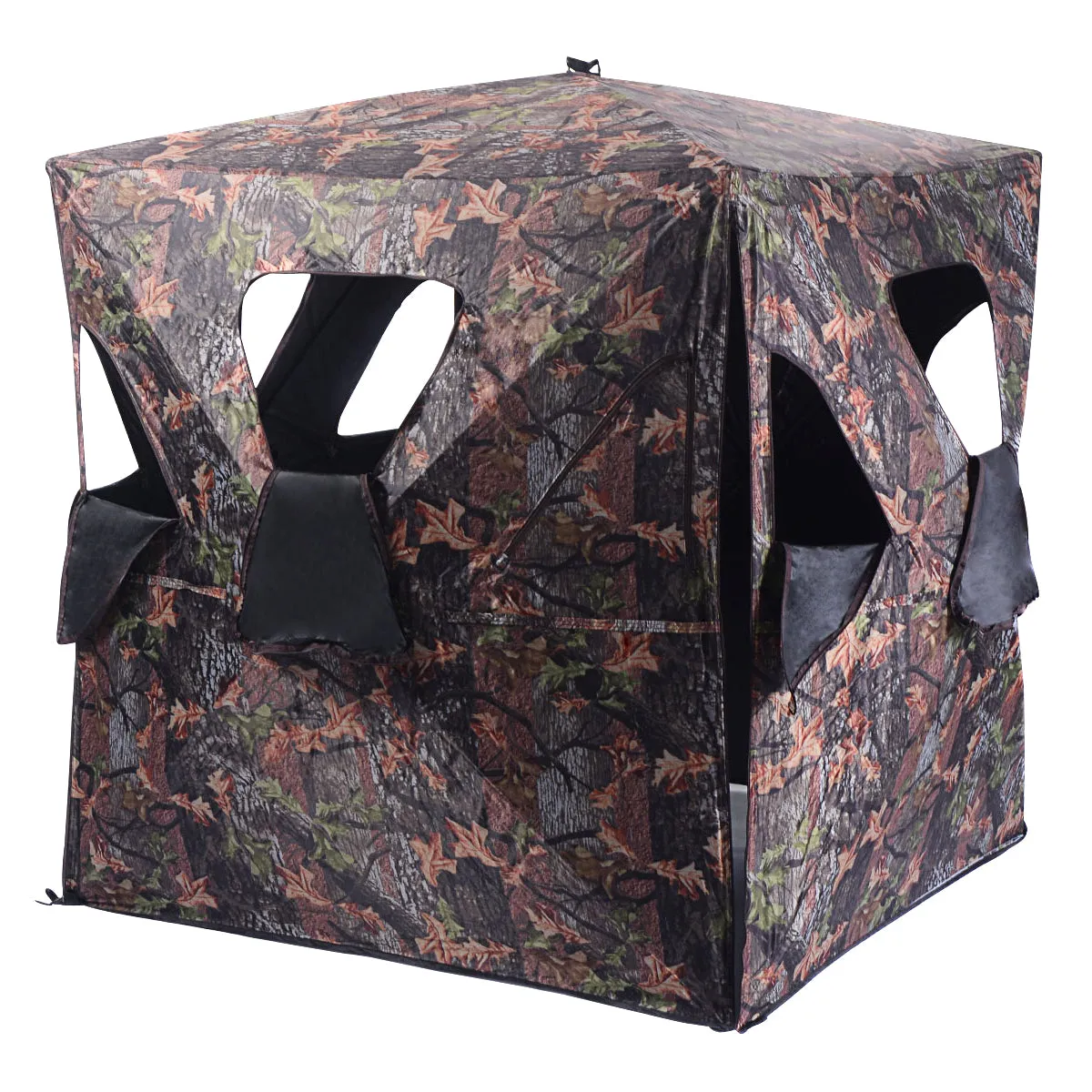 NNECW  Portable 3-Person Camouflage Hunting Blind with 360 Broad Vision