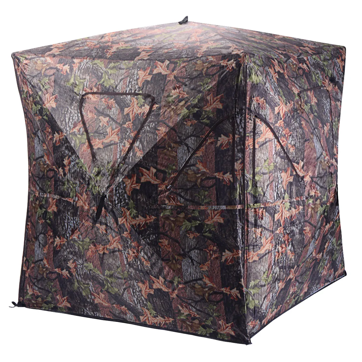 NNECW  Portable 3-Person Camouflage Hunting Blind with 360 Broad Vision