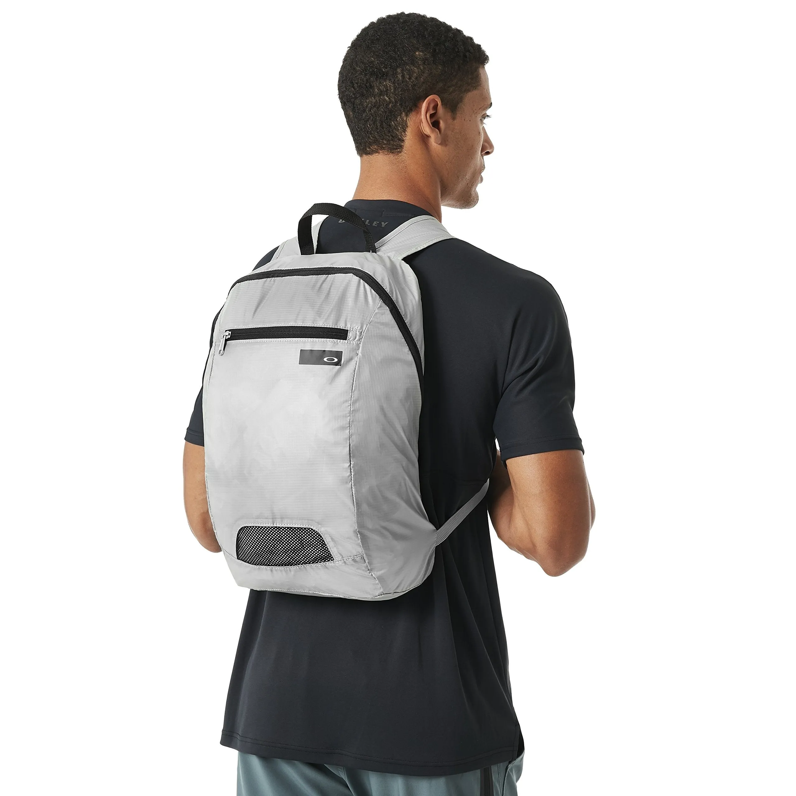 Oakley Mens Packable Backpacks One Size Stone Gray
