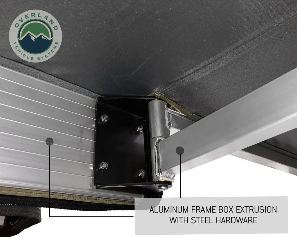 Overland Vehicle Systems 19549907 Nomadic Awning 270 Awning & Wall 1, 2, & 3, Mounting Brackets - Passenger Side