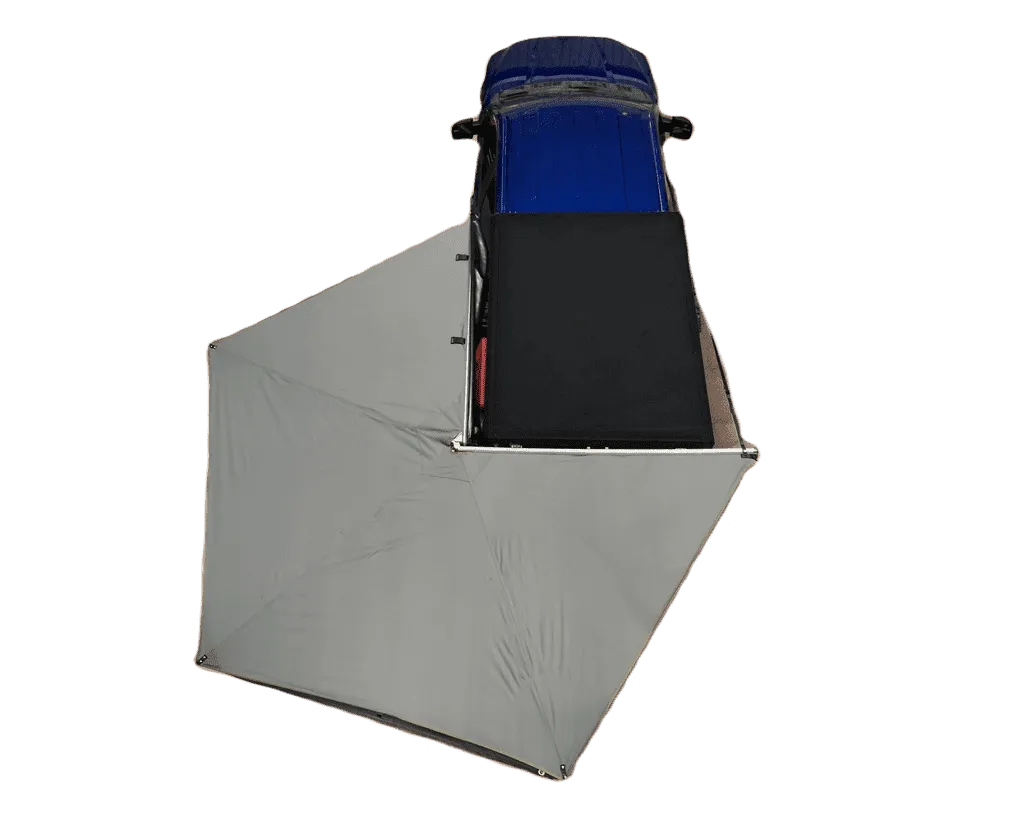 Overland Vehicle Systems Lite 270 Awning w/ Black Cover